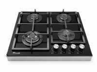 Plită incorporabilă cu gaz Tornado LVT 8025 BL GL