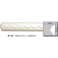 Plintă de perete Harmony M124 51x19x2400 imaginea #2 — magazin online Desire.md