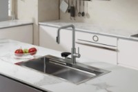 Смеситель для кухни Backer KIT 3249PF Satin фото №2 — интернет-магазин Desire.md