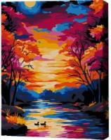 Tablou pe numere Brushme Вечерняя гармония 30x40 (RMGB024FC)