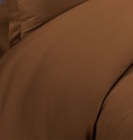 Lenjerie de pat Cottony Satin de Lux Uniton Brown/Ivory 2 (15080/17133) imaginea #4 — magazin online Desire.md
