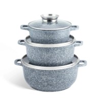 Set vase de gatit Bohmann BH 6036CRM 3pcs imaginea #2 — magazin online Desire.md