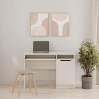 Письменный стол MebelStar Lilu 110x50x75cm White (MBS-1309) фото №2 — интернет-магазин Desire.md