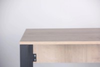 Masa de birou AMF Pluto 120x60x75cm Дуб Эндгрейн/Черный графит (024330) imaginea #4 — magazin online Desire.md