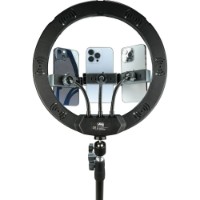 Lampă inelară Cellularline Selfie Ring Trio Universal 13 Black imaginea #4 — magazin online Desire.md
