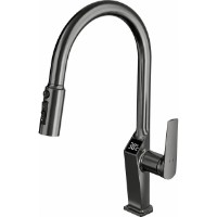 Смеситель для кухни Backer TOR 3425PF Gun Grey