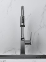 Baterie bucătărie Backer TOR 3425PF Gun Grey imaginea #3 — magazin online Desire.md