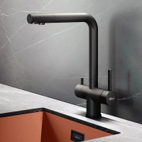 Смеситель для кухни Elleci Cross Pure Black (MOKCROBK) фото №2 — интернет-магазин Desire.md