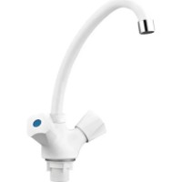 Смеситель для кухни Plamix Omega-271 White