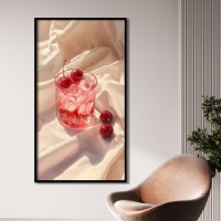 Pictură ArtShop Cherry Cocktail 45x90cm (PET251-LL)