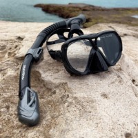 Маска и трубка для ныряния Aqua Speed Vanua + Borneo 07B Mesh Bag Navy фото №7 — интернет-магазин Desire.md