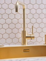Смеситель для кухни Reginox Crystal Gold II фото №3 — интернет-магазин Desire.md