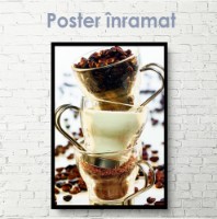 Pictură ArtShop Coffee Set 35x70cm (PET142-L-L) imaginea #3 — magazin online Desire.md