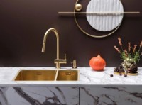 Смеситель для кухни Reginox Flint Gold II фото №3 — интернет-магазин Desire.md