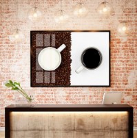Pictură ArtShop Coffee With Milk 60x40cm (PET100-L)