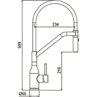 Смеситель для кухни Gappo G4098-15 фото №2 — интернет-магазин Desire.md