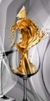 Pictură ArtShop Golden Cocktail 30x60cm (PET102-XL-PL) imaginea #3 — magazin online Desire.md