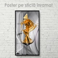 Pictură ArtShop Golden Cocktail 35x70cm (PET102-L) imaginea #3 — magazin online Desire.md