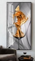 Pictură ArtShop Golden Cocktail 35x70cm (PET102-L)