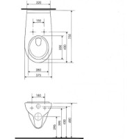 Унитаз Cersanit Etiuda HDCP K670-002 фото №3 — интернет-магазин Desire.md