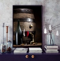 Картина ArtShop Wine Set 40x60cm (PET98-L-L) фото №1 — интернет-магазин Desire.md