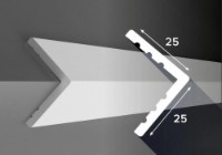 Cornier decorativ Cosca A001(У001) 25x25x2000mm imaginea #3 — magazin online Desire.md