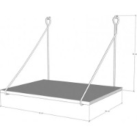 Masa de birou Trendy Ton Walnut/Black 70x50x50cm GTR001056 imaginea #2 — magazin online Desire.md