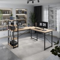 Письменный стол Mark Adler Leader 5.9 Oak Sonoma фото №5 — интернет-магазин Desire.md