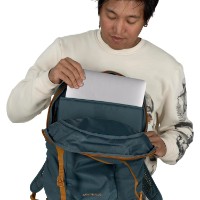 Rucsac pentru oraș Osprey Daylite Plus Torrent Blue imaginea #6 — magazin online Desire.md