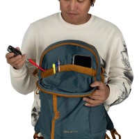 Rucsac pentru oraș Osprey Daylite Plus Torrent Blue imaginea #8 — magazin online Desire.md