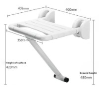 Scaun de baie și duș VLM (SX8889W) imaginea #2 — magazin online Desire.md