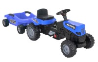 Kart cu pedale Pilsan Power Blue (07320)