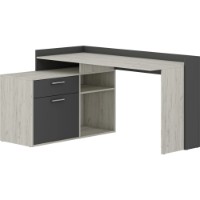 Masa de birou Yasen Mario White Oak/Graphite