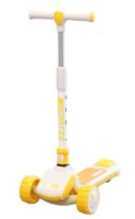 Trotinetă New World F080 White/Yellow 