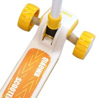 Trotinetă New World F080 White/Yellow  imaginea #4 — magazin online Desire.md