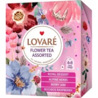 Ceai Lovare Flower Tea Assorted 32pcs