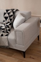 Canapea de colț Atelier Del Sofa Horizon Left Ecru imaginea #4 — magazin online Desire.md