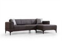 Canapea de colț Atelier Del Sofa Horizon Right Dark Grey imaginea #5 — magazin online Desire.md