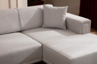 Canapea de colț Atelier Del Sofa Horizon Right Ecru imaginea #3 — magazin online Desire.md