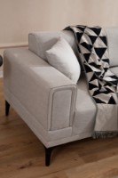 Canapea de colț Atelier Del Sofa Horizon Right Ecru imaginea #4 — magazin online Desire.md