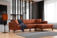 Canapea de colț Atelier Del Sofa Horizon Right Tile Red imaginea #1 — magazin online Desire.md