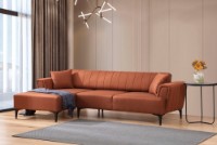 Canapea de colț Atelier Del Sofa Hamlet Left Tile Red