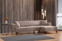 Canapea de colț Atelier Del Sofa Hamlet Light Brown