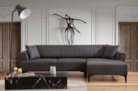 Canapea de colț Atelier Del Sofa Hamlet Right Dark Grey imaginea #2 — magazin online Desire.md