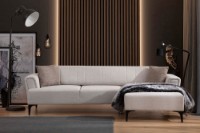 Canapea de colț Atelier Del Sofa Hamlet Right Ecru imaginea #2 — magazin online Desire.md