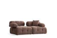 Диван Atelier Del Sofa Doblo Cappuccino фото №3 — интернет-магазин Desire.md