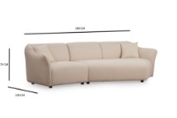 Canapea de colț Atelier Del Sofa Mentis 6 imaginea #11 — magazin online Desire.md