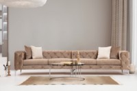 Canapea Atelier Del Sofa Como Dark Cream