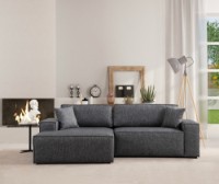 Canapea de colț Atelier Del Sofa Pirlo Left Dark Grey imaginea #2 — magazin online Desire.md