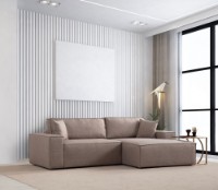 Canapea de colț Atelier Del Sofa Pirlo Right Brown